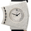 ARS Damen-Armbanduhr Quarz Analog 925 Sterling Silber Lederband Mineralglas
