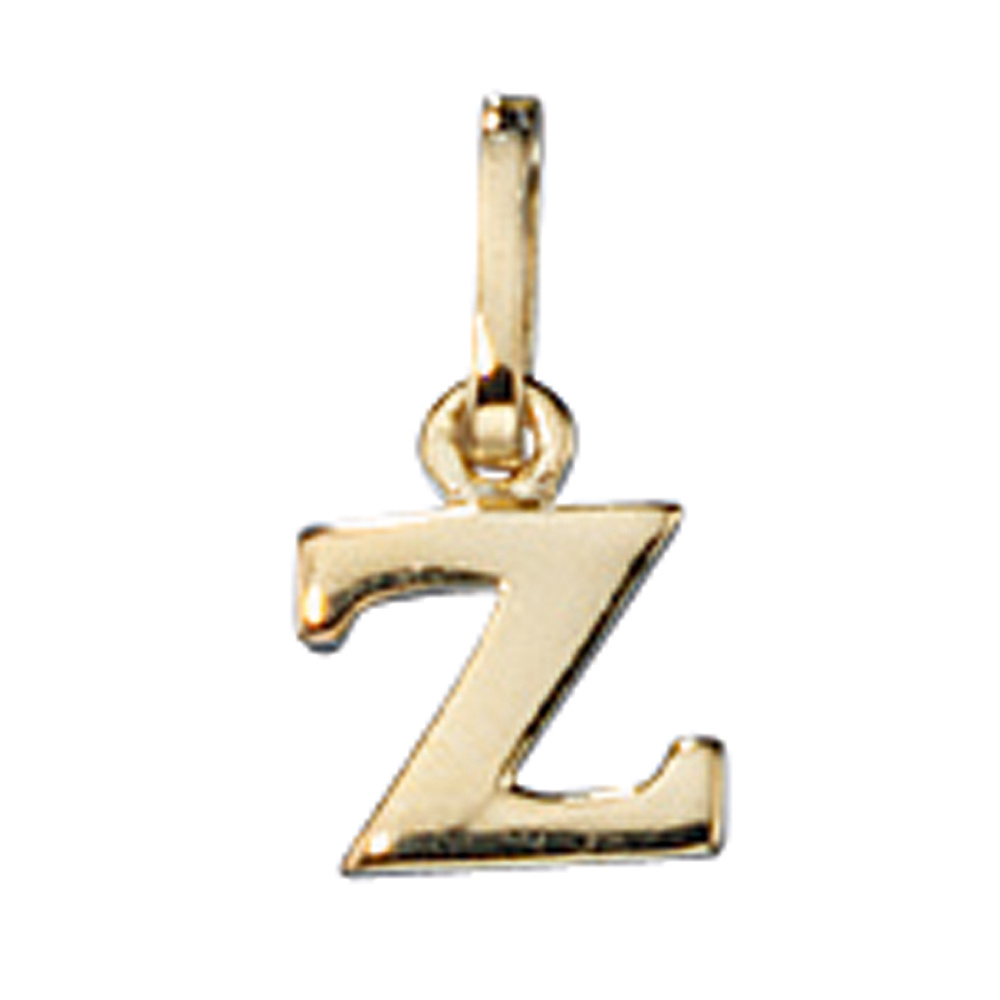 Anhnger Buchstabe Z 333 Gold Gelbgold