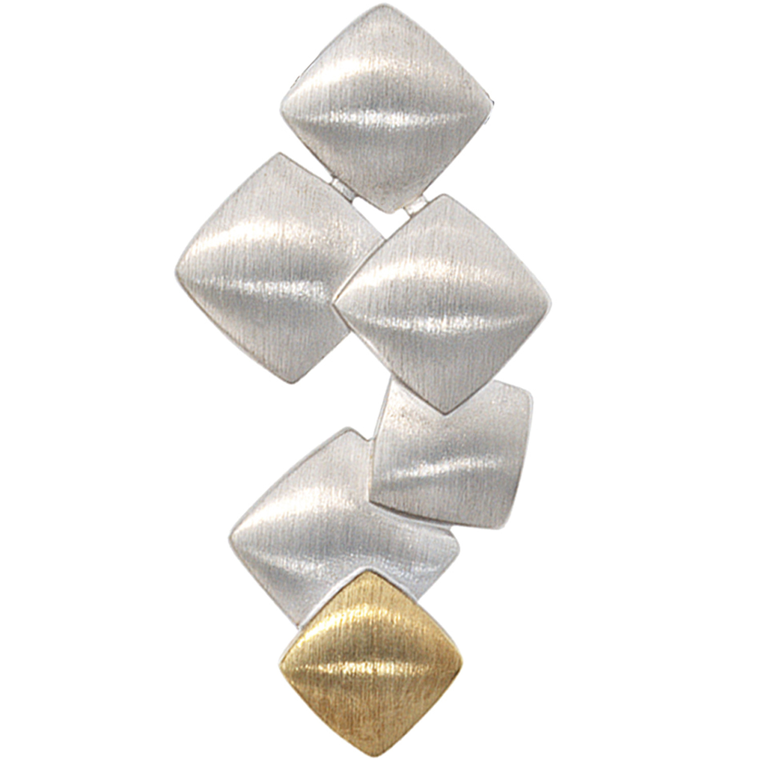 Anh�nger 925 Sterling Silber rhodiniert 1 Diamant Brillant 0,06ct.