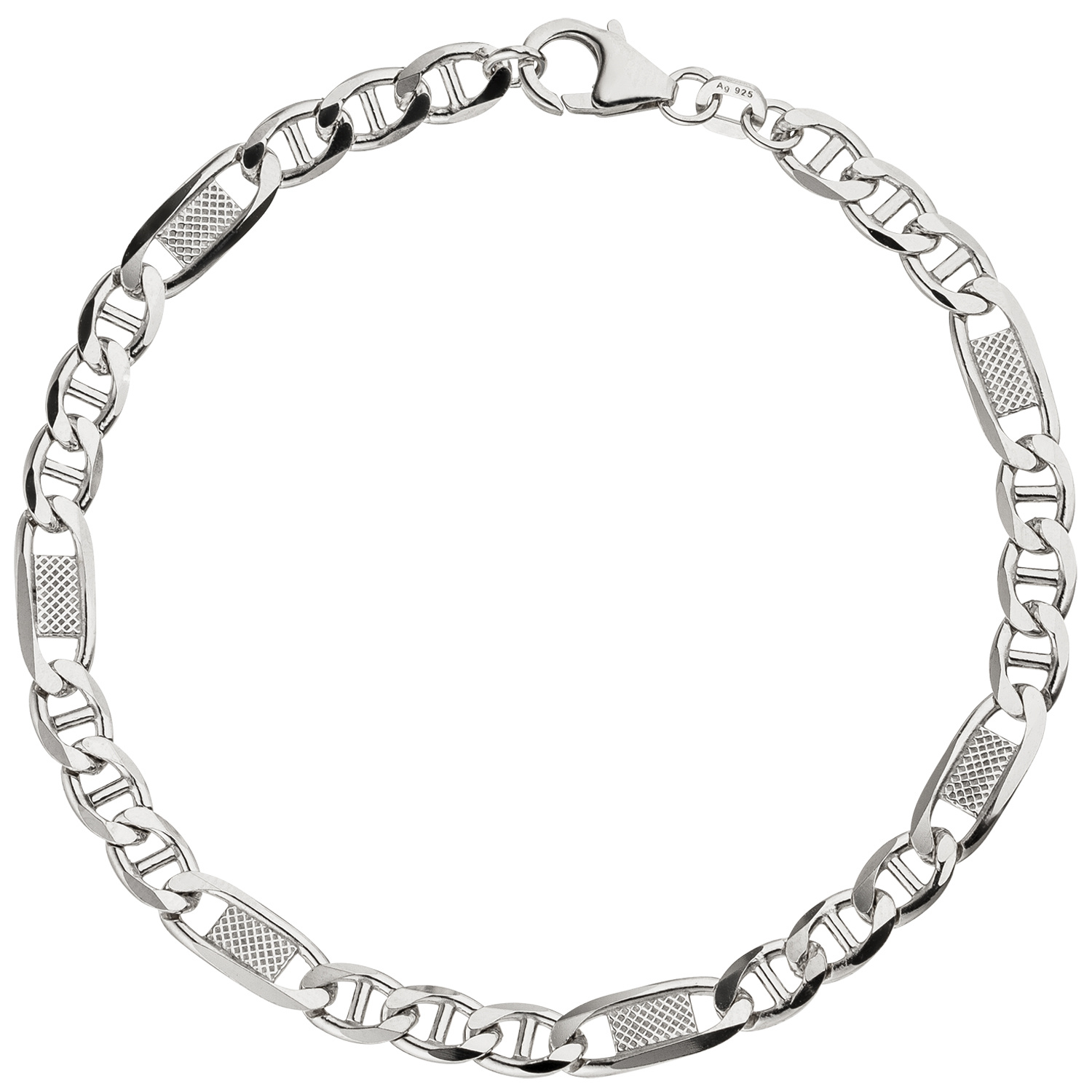 Anh�nger Kreuz Edelstahl teilmattiert