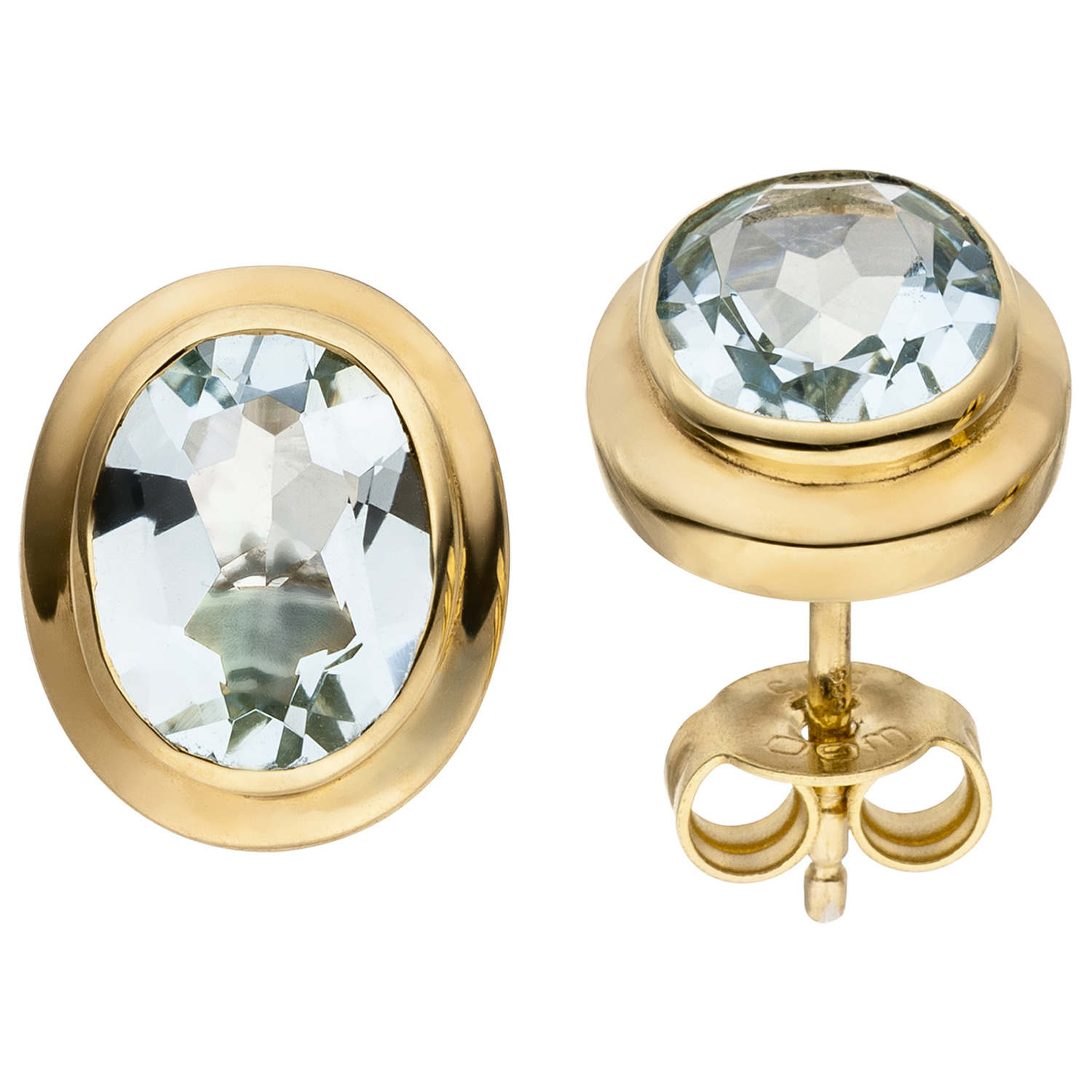 JOBO Damen-Armbanduhr Quarz Analog Titan Keramik Mineralglas