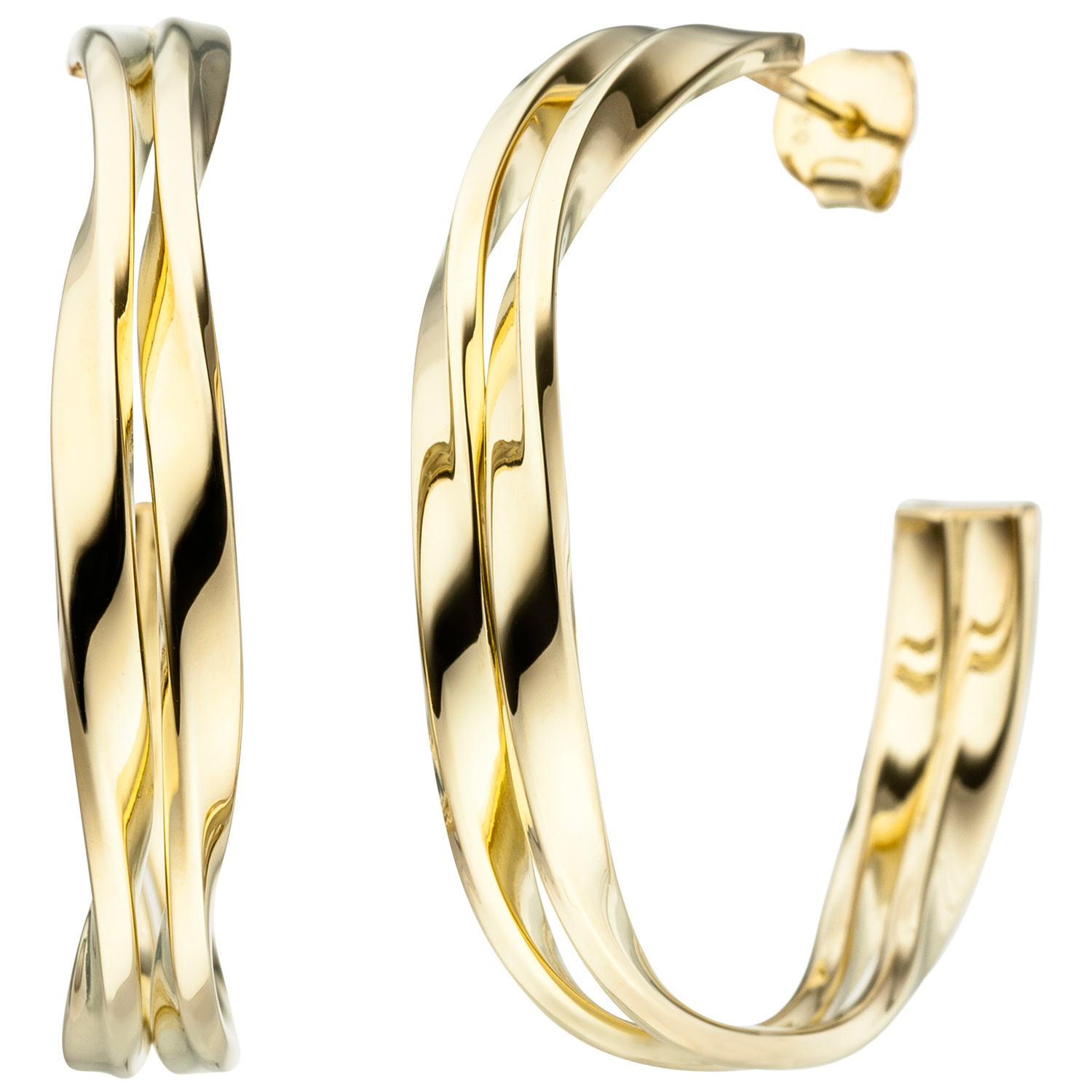 Einhänger Charm 585 Gold Weißgold 1 Diamant Brillant 0,15ct.