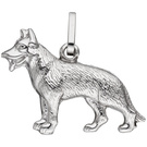 Anhnger Schferhund Hund 925 Sterling Silber Silberanhnger