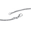 Zopfkette 925 Sterling Silber 2,2 mm 50 cm Halskette Kette Silberkette Karabiner