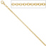 Erbskette 585 Gelbgold massiv 2,5 mm 45 cm Gold Kette Halskette Goldkette