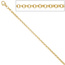Erbskette 585 Gelbgold massiv 2,5 mm 50 cm Gold Kette Halskette Goldkette