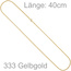 Schlangenkette 333 Gelbgold 1,4 mm 40 cm Gold Kette Halskette Goldkette