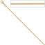 Schlangenkette 585 Gelbgold 1,4 mm 42 cm Gold Kette Halskette Goldkette