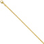 Ankerkette 585 Gelbgold diamantiert 1,6 mm 40 cm Gold Kette Halskette Goldkette