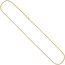 Schlangenkette 333 Gelbgold 1,4 mm 50 cm Gold Kette Halskette Goldkette