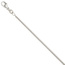 Panzerkette 925 Silber 1,7 mm 36 cm Halskette Kette Silberkette Karabiner