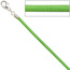 Collier Halskette Seide hellgrün 2,8 mm 42 cm, Verschluss 925 Silber Kette
