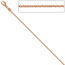 Ankerkette 585 Rotgold 1,5 mm 42 cm Gold Kette Halskette Rotgoldkette Karabiner