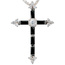 Anhnger Kreuz 925 Sterling Silber mit Zirkonia Kreuzanhnger Silberkreuz
