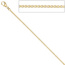 Venezianerkette 585 Gelbgold diamantiert 1,8 mm 60 cm Gold Kette Goldkette