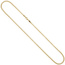 Panzerkette 333 Gelbgold massiv 3,3 mm 50 cm Gold Kette Halskette Goldkette