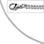 Panzerkette 585 Weißgold massiv 3,3 mm 50 cm Gold Kette Halskette Weißgoldkette