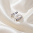 Damen Ring 925 Sterling Silber 1 Süßwasser Perle 14 Zirkonia Perlenring