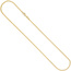 Panzerkette 333 Gelbgold 2,3 mm 70 cm Gold Kette Halskette Goldkette Karabiner