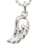 Kinder Anhänger Flügel Engelsflügel 925 Sterling Silber Kinderanhänger