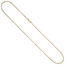 Ankerkette 2-reihig 585 Gelbgold Weißgold 45 cm Gold Kette Weißgoldkette