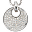 Anhänger rund 585 Gold Weißgold 78 Diamanten Brillanten 1,45ct. Weißgoldanhänger