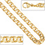 Garibaldiarmband 585 Gold Gelbgold massiv 19 cm Armband Goldarmband