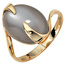 Damen Ring 585 Gold Gelbgold 1 Mondstein Goldring
