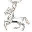 Kinder Anhänger Pferd 925 Sterling Silber Pferdeanhänger Kinderanhänger