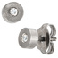 Ohrstecker Titan matt 2 Diamanten Brillanten 0,06ct. Ohrringe