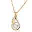Anhänger 585 Gold Gelbgold 1 Süßwasser Perle Perlenanhänger