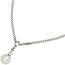 Anhänger 585 Gold Weißgold 1 Süßwasser Perle 1 Diamant Perlenanhänger