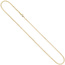 Zwillings-Panzerkette 333 Gelbgold 2,7 mm 50 cm Gold Kette Halskette Goldkette