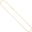Singapurkette 333 Gelbgold 1,8 mm 42 cm Gold Kette Halskette Goldkette Federring