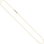 Ankerkette 585 Gelbgold diamantiert 0,6 mm 42 cm Gold Kette Halskette Goldkette
