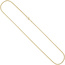 Schlangenkette 585 Gelbgold 1,6 mm 60 cm Karabiner Gold Kette Goldkette