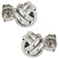 Ohrstecker Knoten 925 Sterling Silber rhodiniert Ohrringe Silberohrstecker