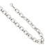 Halskette Kette 925 Sterling Silber rhodiniert 45 cm Silberkette Karabiner