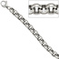 Erbsarmband 925 Sterling Silber 21 cm Armband Silberarmband Karabiner
