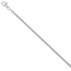Schlangenkette 925 Silber 1,9 mm 80 cm Halskette Kette Silberkette Karabiner