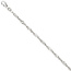 Singapurkette 925 Silber 2,9 mm 45 cm Halskette Kette Silberkette Karabiner