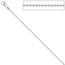 Kugelkette 925 Silber 1,4 mm 45 cm Halskette Kette Silberkette Karabiner