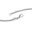 Zopfkette 925 Sterling Silber 2,2 mm 45 cm Halskette Kette Silberkette Karabiner