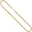 Kordelkette 585 Gelbgold 4,9 mm 45 cm Gold Kette Halskette Goldkette Karabiner