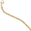 Königsarmband 585 Gold Gelbgold massiv 19 cm Armband Goldarmband