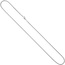 Zopfkette 333 Weißgold 1,0 mm 45 cm Gold Kette Halskette Weißgoldkette Karabiner