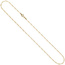 Figarokette 333 Gelbgold massiv 2,3 mm 45 cm Gold Kette Halskette Goldkette