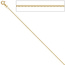 Ankerkette 585 Gelbgold 1,2 mm 42 cm Gold Kette Halskette Goldkette Federring