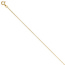 Venezianerkette 333 Gelbgold 1,0 mm 38 cm Gold Kette Halskette Goldkette