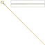 Venezianerkette 585 Gelbgold 1,0 mm 42 cm Gold Kette Halskette Goldkette